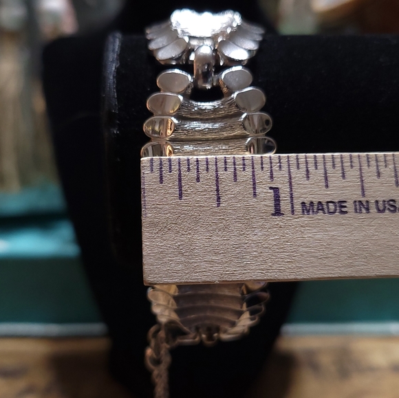 MONET Chunky Bracelet with Safety Chain - Picture 4 of 6